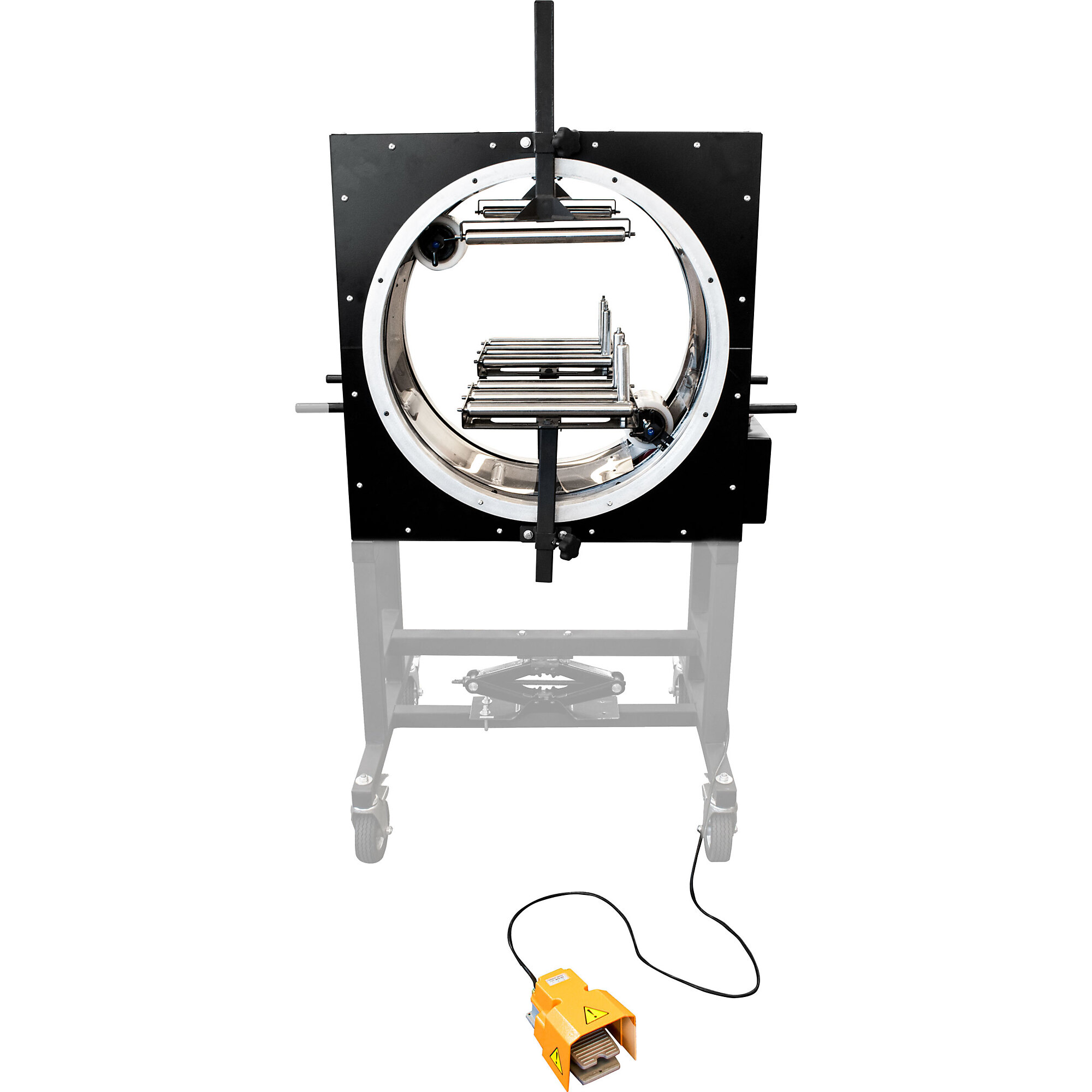 Encore Packaging Orbital Wrapper — Motorized Ring Wrapper, 25in., Foot Pedal Operation, Model# EP-6700-25
